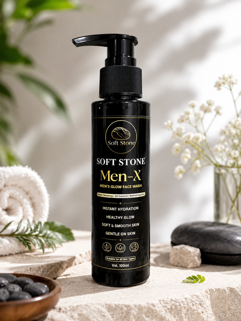 Soft Stone Men-X Men’s Glow Face Wash